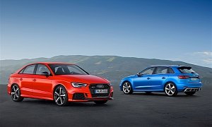 Audi Publishes Large Photo Gallery of RS3 Sedan And Sportback, Its 400 HP Duo