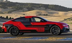 Audi Put the RS7 Autonomous Prototype On a Diet, It Lost 400 Kg