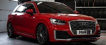 Audi Q2 Gets Lowered on Custom Wheels, Looks Like a Hatch
