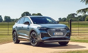 Audi Q4 e-tron and Sportback Now Ready for UK Summer Trips, Priced From £40,750