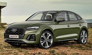 Audi Q5 Gets Sportback "Coupe" Rendering Treatment as RS Q5 Rumors Intensify