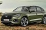 Audi Q5 Gets Sportback "Coupe" Rendering Treatment as RS Q5 Rumors Intensify