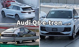 Audi Q6 E-Tron Sheds Almost All Camo, Shows Legacy Carmakers Don't Care About Aerodynamics