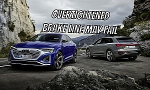 Audi Q8 e-tron and Q8 Sportback e-tron Recalled for Overtightened Brake Line