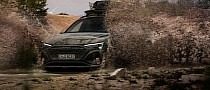 Audi Q8 E-Tron Edition Dakar Is Delivered With 8 Tires and Looks Ready To Rumble