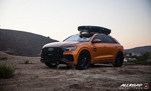 Audi Q8 Sits Nicely on Vossen Forged Wheels