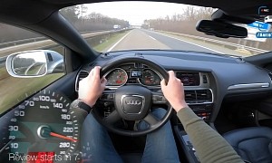 Audi Q7 V12 TDI Hits 172 MPH on the Autobahn, Proves It's an Original Super-SUV