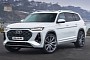 Audi Q9 Digitally Drops All Camo, Looks Like a More Expensive Volkswagen Atlas