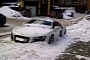 Audi R8 Abandoned in Russian Winter