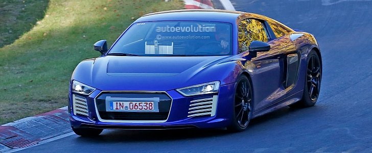 Audi R8 e-tron Continues Testing at the Nurburgring