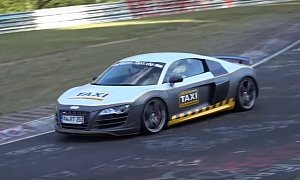 Audi R8 GT, 1 Of 333, Makes For an Awesome Nurburgring Taxi