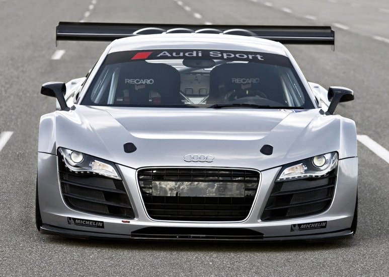 The Audi R8 LMS has a price tag of 298,000 Euro