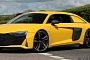 Audi R8 Panel Van Rendered, Looks Like It Could Deliver Pizza