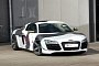 Audi R8 Receives Arctic Camo Wrap and Mods from mbDESIGN