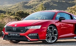 Audi R8 Rendered With a Skoda Octavia Front End Looks Confusing