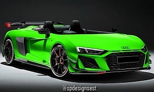 Audi R8 RWD "Speedster" Looks Like a Cure for German Supercars