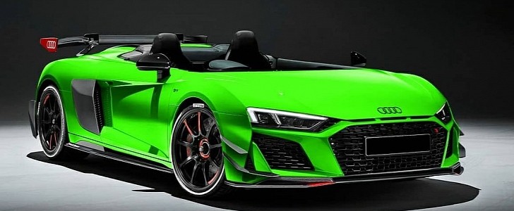 Audi R8 RWD "Speedster" Looks Like a Cure for the German Supercar