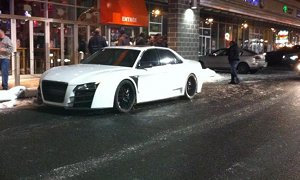 Audi R8 Saloon Spotted in Canada
