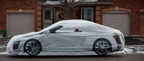 Audi R8 Spyder Becomes BMW and Mercedes Car Cover