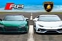 Audi R8 Spyder Drags Lamborghini Huracan – Don't Watch if You Have a Short Temper