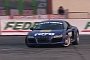 Audi R8 Drift Car with RWD, Hydraulic Handbrake Raced by Valentino Rossi's Dad