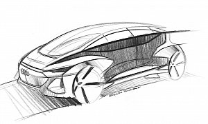 Audi Releases Sketches of the AI:ME Concept