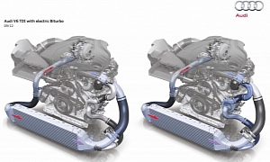 Audi Reveals Electric Bi-Turbo V6 Diesel Engine
