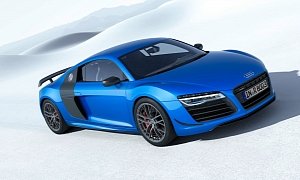 Audi Reveals R8 LMX, Takes the i8's Laser Headlight Crown