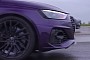 Audi RS 4 Avant Drag Races Tesla Model Y Performance, They're Super Close