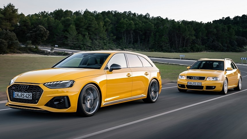 Audi RS 4 Avant edition 25 years pricing for UK