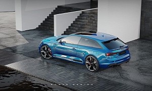 Audi RS 5 Avant Rendering Is the Shooting Brake We Don’t Deserve