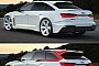 Audi RS 6 Avant GT Morphs Into a Proper Sedan, BMW M5 and E 63 S Aren't Worried