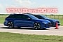 Audi RS 6 Avant Instantly Regrets Drag Racing Hennessey's H1000 Cadillac CT5-V Blackwing