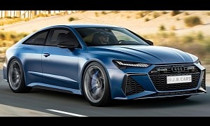 Audi RS 7 Virtually Morphs Into a Coupe to Better Rival the Likes of the Two-Door BMW M8
