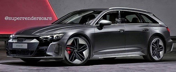 Audi RS e-tron GT Wagon and Supercar Renderings Propose Diverse quattro EVs