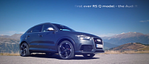 Audi RS Q3 Filmed in the Alps