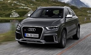 Audi RS Q3 Looks Surprisingly Fun on the Track