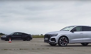 Audi RS Q8 Drag Races R8 Supercar, Results Are Surprising