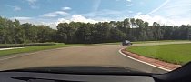 Audi RS3 Chases Down BMW M135i on Track