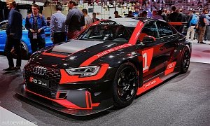 Audi RS3 Gets Racing Version, Becomes Audi RS3 LMS