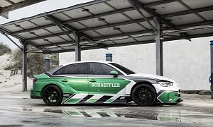 Audi RS3 Goes Electric, Morphs Into the Drift-happy Schaeffler 4ePerformance