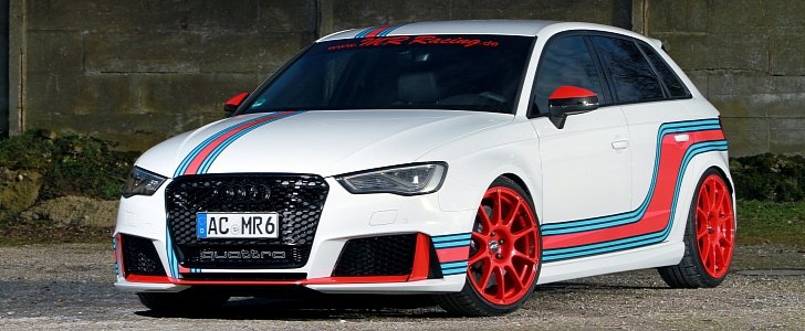 535 HP Audi RS3 Tuned by MR Racing Has too Much Power