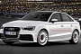 Audi RS3 Sedan Rendered