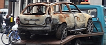 Audi RS4 Avant Burned Down like a Supercar