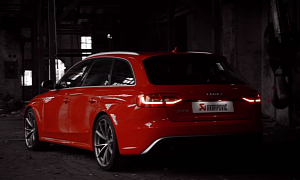 Audi RS4 Avant Gets Akrapovic Titanium Exhaust <span>· Video</span>
