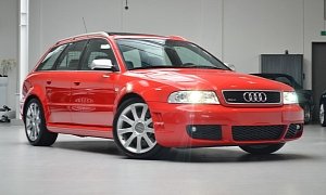 Audi RS4 B5 Avant With 188 KM On the Clock Listed for €99,500