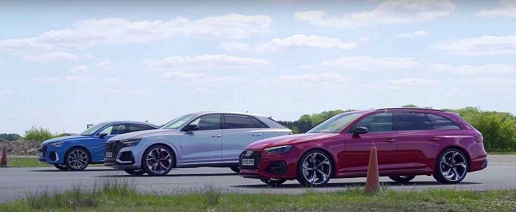 Audi RS4 Drag Races RS Q8, Decimation Follows