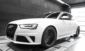 Audi RS4 Gets 580 HP Thanks to Whipple Kompressor and Mcchip