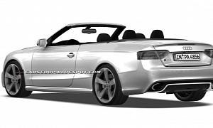 Audi RS5 Cabrio Leaked via Patent Office