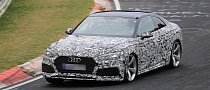 2018 Audi RS5 Coupe Spied Testing On The Nurburgring